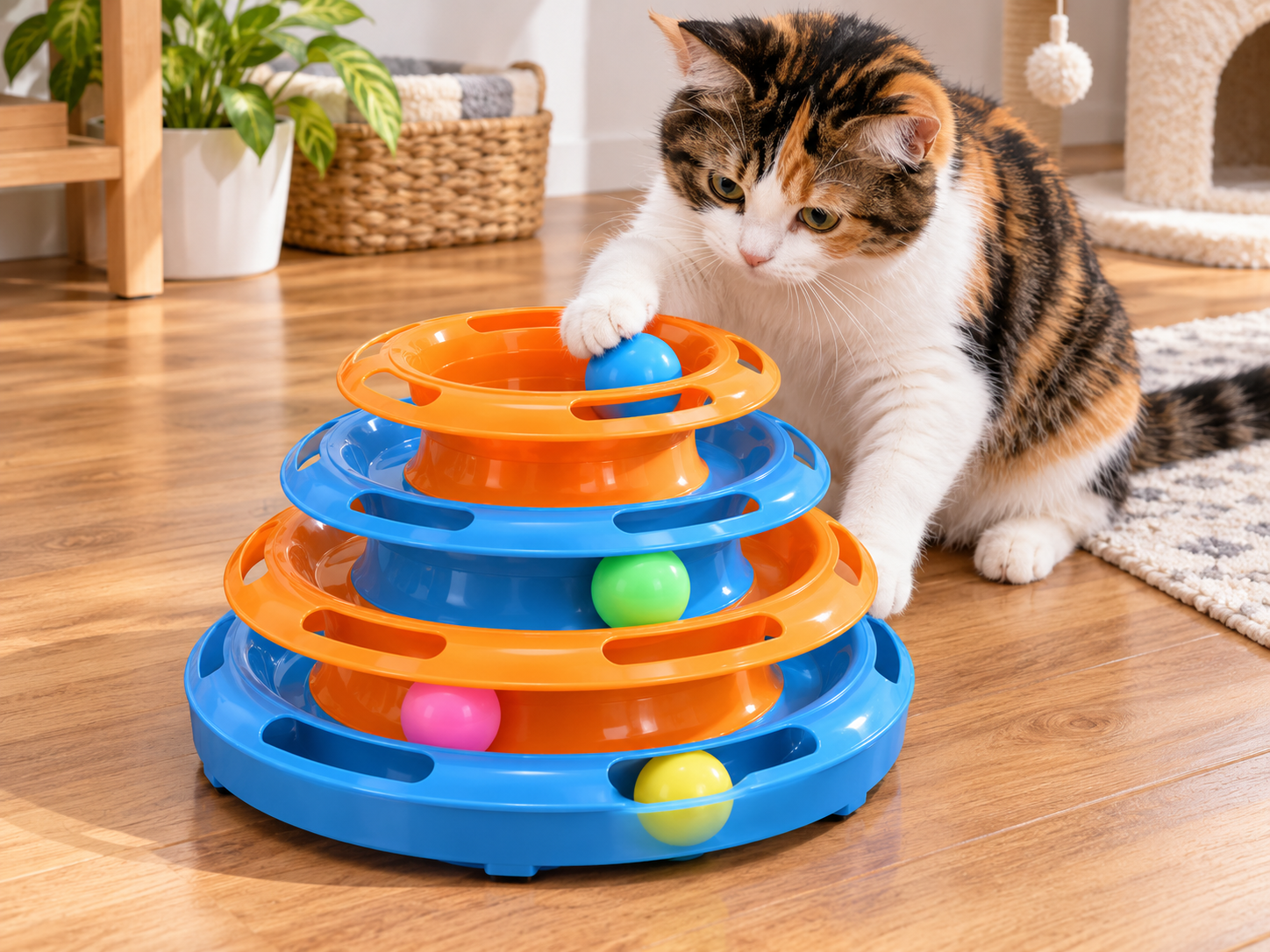 4-Tier Roller Track Tower of Chaos